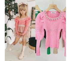 Pulovrík Luxury Pink