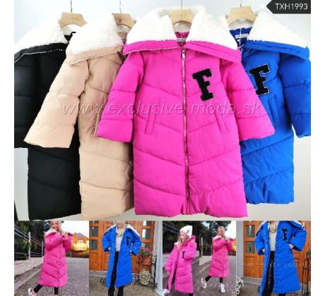 Kabát Pink/Blue