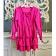 Dievčenské šaty HOT PINK