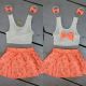 Komplet Melissa orange