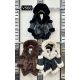 Kožuch Kids Star Beige/Black