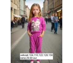 Velúrový komplet Labubu