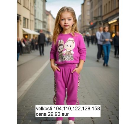 Velúrový komplet Labubu