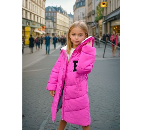 Kabát Pink/Blue