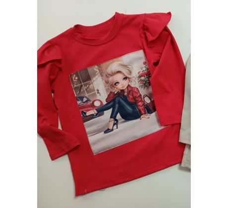 Tričko  červená Best