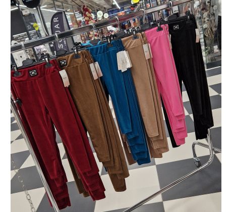 Velúrové legíny klasik