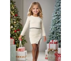 Velúrový komplet Elegant béžová