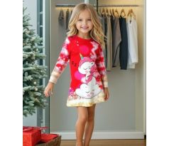 Vianočná tunika /minišatky obláčik