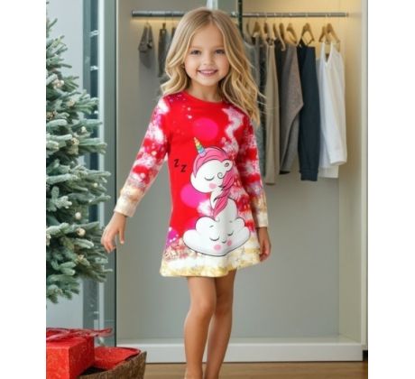 Vianočná tunika /minišatky obláčik