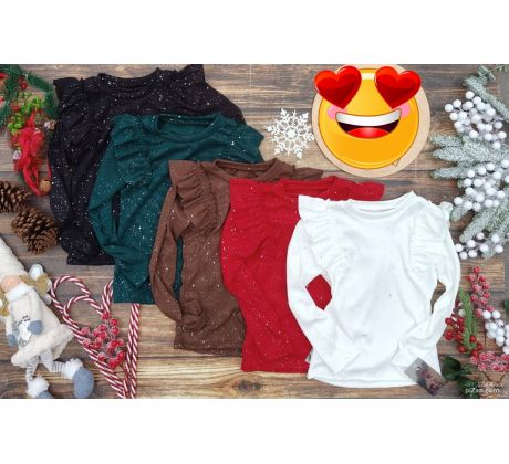 Tričko s trblietkami