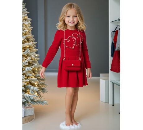 Šaty + kabelka srdiečko