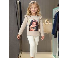 Tričko dievčatko so psíkom