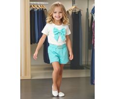 Dievčenský komplet Mentol