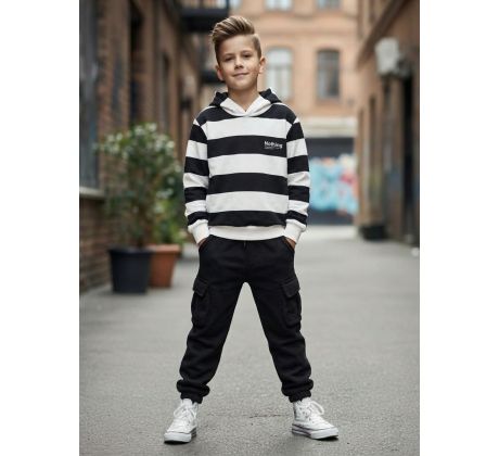 Chlapčenská mikina s kapucňou