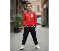 Mikina Super boy červená