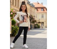 Tričko dlhý rukáv dievčatko