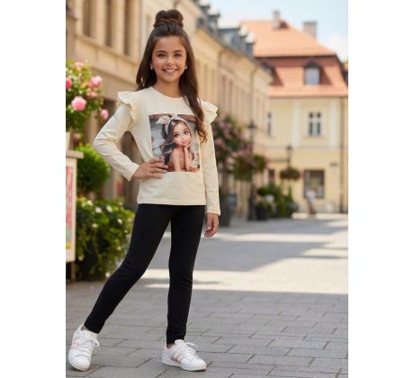 Tričko dlhý rukáv dievčatko