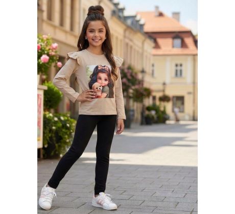 Tričko dievčatko so psíkom