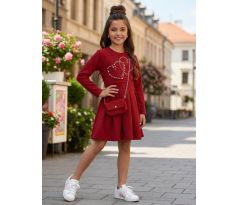 Šaty + kabelka srdiečko