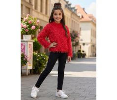 Pulovrík červená