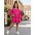 Dievčenské šaty HOT PINK