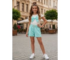 Dievčenský komplet Mentol