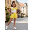 Komplet Larisa žltá
