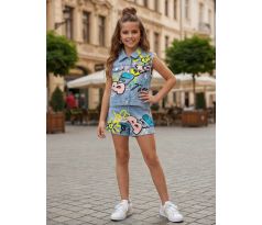 Jeansový komplet Bubble