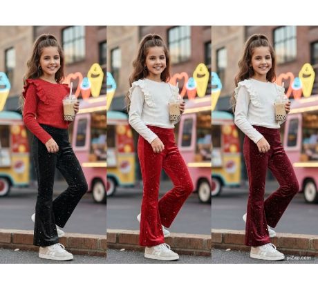 Nohavice s trblietkami