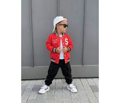 Mikina Super boy červená