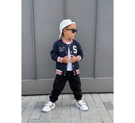 Mikina Super boy čierna