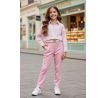 Nohavice s opaskom ružová