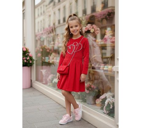 Šaty + kabelka srdiečko