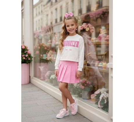 Komplet BROOKLYN ružová