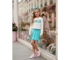 Komplet BROOKLYN tyrkysová