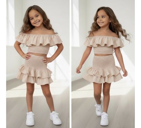 2 dielny komplet béžová