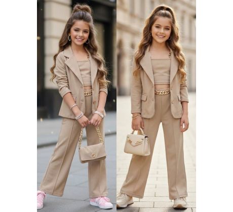 4 komplet Elegant béžová