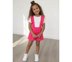 Šortky na traky Pink neon