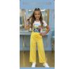 Nohavice žltá