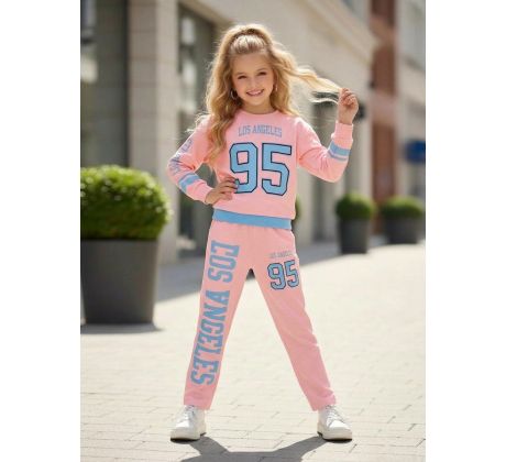 Komplet Los Angeles ružová