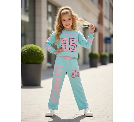 Komplet Los Angeles tyrkysová