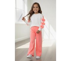 Komplet s ozdobnými mašličkami coral