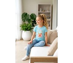 Tričko zmrzlinka tyrkysová