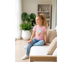 Tričko Zmrzlinka ružová