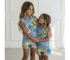 Jeansový komplet Bubble