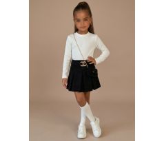 Šaty + kabelka Bielo/čierna