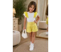 Komplet yellow/white