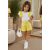 Komplet yellow/white