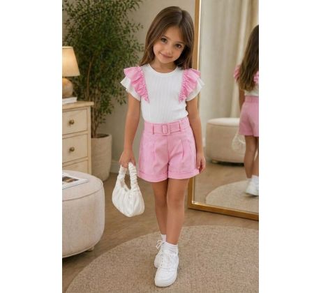 Komplet Pink/white 001