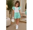 Komplet Mint/white